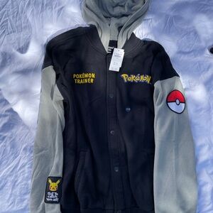 Abercrombie Kids Pokemon Trainer Hooded Jacket including embroidery and patches